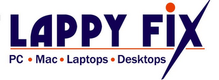 LAPPY FIX PC · MAC · LAPTOPS · DESKTOPS logo