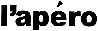 L'APÉRO logo