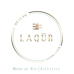 LAQUR HEALTH WELLNESS MODE DE VIE LIFESTYLE logo