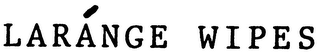LARANGE WIPES logo