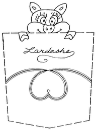 LARDASHE PIG POCKET logo