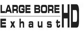LARGE BORE HD EXHAUST logo