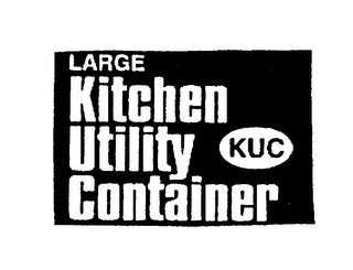LARGE KITCHEN UTILITY CONTAINER KUC logo