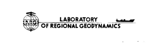 LARGE LABORATORY OF REGIONAL GEODYNAMICS logo
