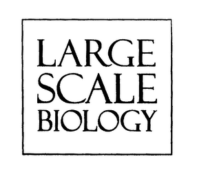 LARGE SCALE BIOLOGY logo