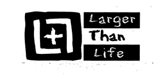 LARGER THAN LIFE logo