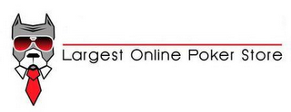 LARGEST ONLINE POKER STORE logo