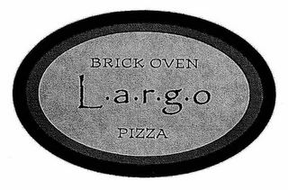 L.A.R.G.O BRICK OVEN PIZZA logo