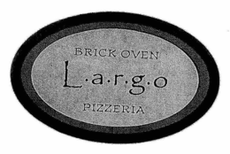 L.A.R.G.O BRICK OVEN PIZZERIA logo