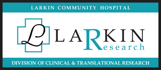 LARKIN RESEARCH LARKIN COMMUNITY HOSPITAL DIVISION OF CLINICAL & TRANSLATIONAL RESEARCH logo