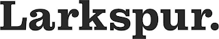 LARKSPUR. logo