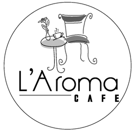 L`AROMA CAFE logo