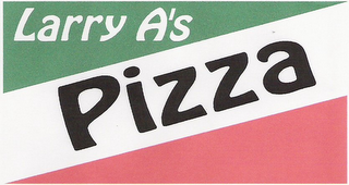 LARRY A'S PIZZA logo