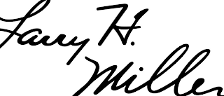 LARRY H. MILLER logo