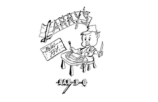 LARRY'S REAL PIT BAR-B-Q logo