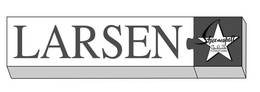 LARSEN, STJERNESPILL L.A.L FLEKKEFJORD logo