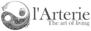 L'ARTERIE THE ART OF LIVING logo