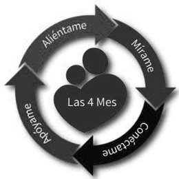 LAS 4 MES ALIÉNTAME MIRAME CONÉCTAME APÓYAME logo