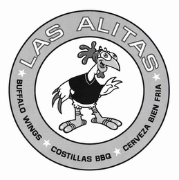 LAS ALITAS BUFFALO WINGS COSTILLAS BBQ CERVEZA BIEN FRIA logo
