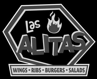 LAS ALITAS WINGS · RIBS · BURGERS · SALADS logo