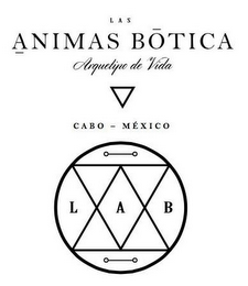 LAS ANIMAS BOTICA ARQUETIPO DE VIDA CABO-MEXICO LAB logo