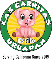 LAS CARNITAS ESTILO URUAPAN SERVING CALIFORNIA SINCE 2009 logo