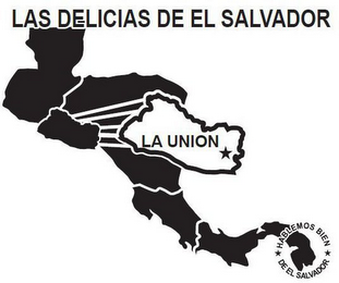 LAS DELICIAS DE EL SALVADOR LA UNION HABLEMOS BIEN DE EL SALVADOR logo