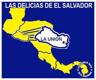LAS DELICIAS DE EL SALVADOR LA UNION HABLEMOS BIEN DE EL SALVADOR logo