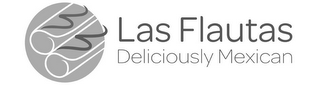 LAS FLAUTAS DELICIOUSLY MEXICAN logo