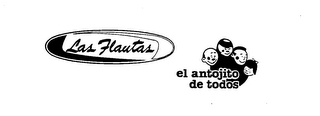 LAS FLAUTAS EL ANTOJITO DE TODOS logo