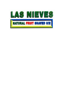 LAS NIEVES NATURAL FRUIT SHAVED ICE logo