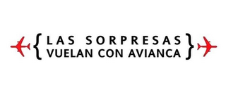 LAS SORPRESAS VUELAN CON AVIANCA logo