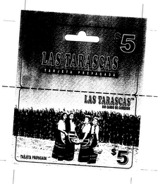 LAS TARASCAS TARJETA PAEPAGADA logo