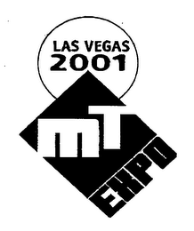 LAS VEGAS 2001 MT EXPO logo