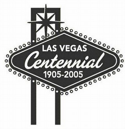 LAS VEGAS CENTENNIAL 1905-2005 logo