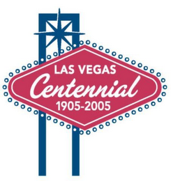 LAS VEGAS CENTENNIAL 1905-2005 logo