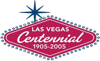 LAS VEGAS CENTENNIAL 1905-2005 logo