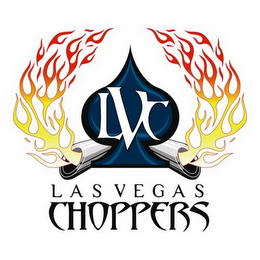 LAS VEGAS CHOPPERS LVC logo