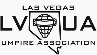 LAS VEGAS UMPIRE ASSOCIATION LVUA logo