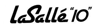 LASALLE' "10" logo