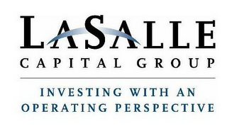 LASALLE CAPITAL GROUP INVESTING WITH AN OPERATING PERSPECTIVE logo