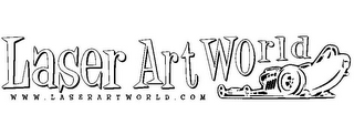 LASER ART WORLD WWW.LASERARTWORLD.COM logo