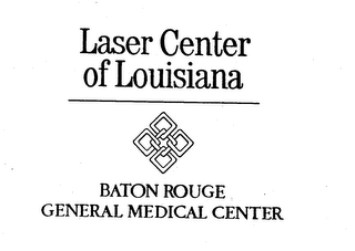 LASER CENTER OF LOUISIANA BATON ROUGE GENERAL MEDICAL CENTER logo