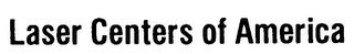LASER CENTERS OF AMERICA logo