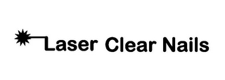 LASER CLEAR NAILS logo