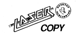 LASER COPY DESKTOP PUBLISHING logo
