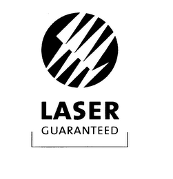 LASER GUARANTEED logo