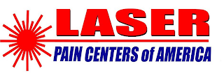 LASER PAIN CENTERS OF AMERICA logo