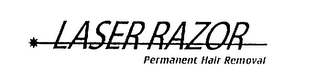 LASER RAZOR PERMANENT HAIR REMOVAL logo