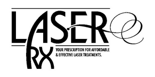 LASER RX YOUR PRESCRIPTION FOR AFFORDABLE & EFFECTIVE LASER TREATMENTS. logo